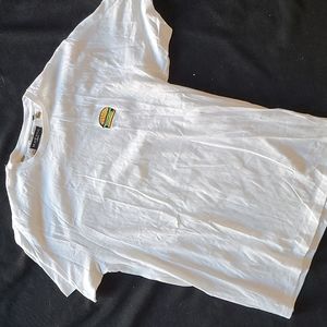 White burger tshirt